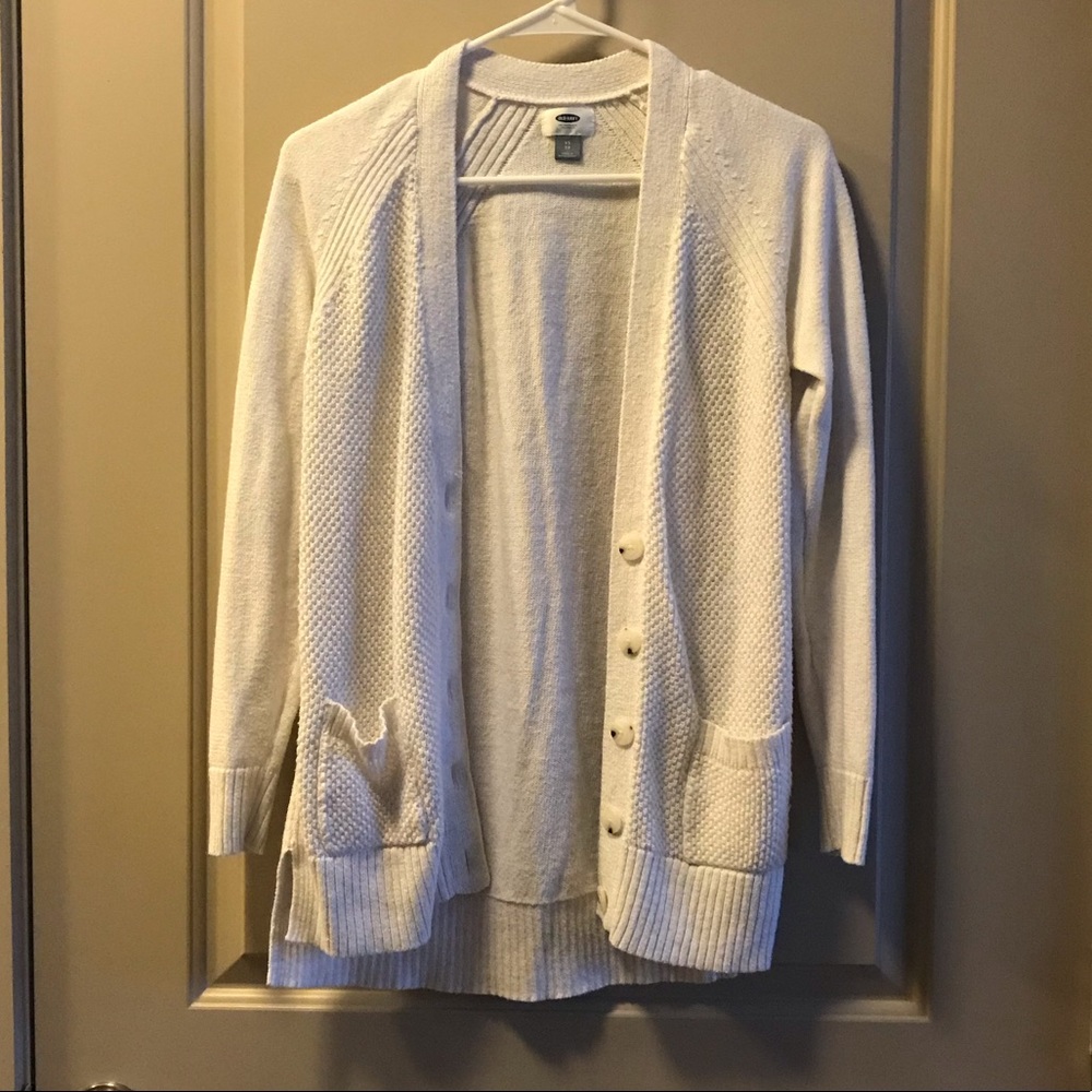Cream Knit Cardigan